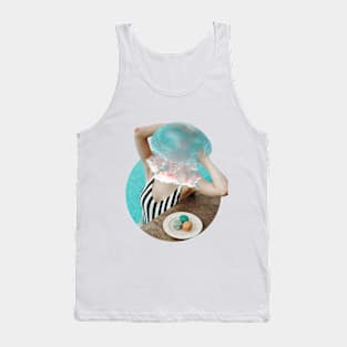 Pool Mermaid Tank Top